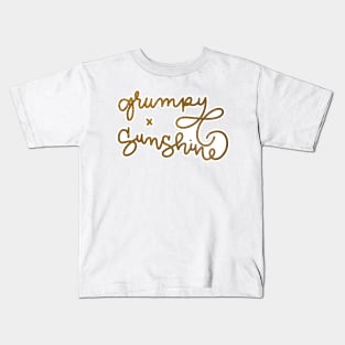 Grumpy sunshine Kids T-Shirt